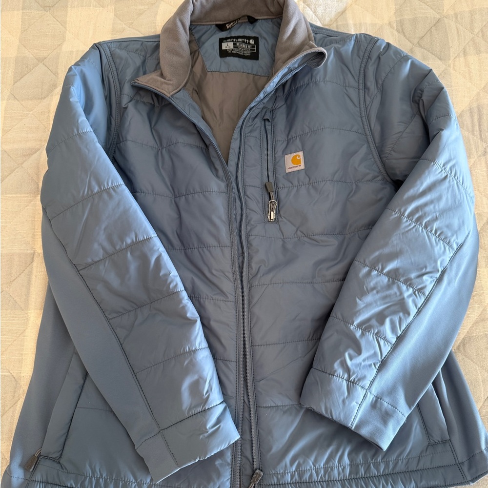 Carhartt Blue Quilted Jacket